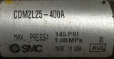 SMC CDM2L25-400A Pneumatic Air Cylinder Round Body 25mm Bore 400mm Stroke