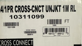 Honeywell 10311099 Genesis UTP Cross-Connect Wire 24AWG Blue/White 1000ft