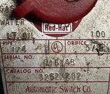 ASCO 82628202 Red-Hat Solenoid Valve 1/4" NPT 220/240V