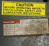 Electro-Craft E19-1 DC Servo Motor w/ Boston F310A-15X-61 Reducer 1750 RPM