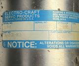 Electro-Craft E19-1 DC Servo Motor w/ Boston F310A-15X-61 Reducer 1750 RPM