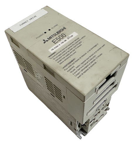 Mitsubishi FR-E520-0.75K-NA AC Inverter Drive 0.75kW 1HP 200-240V 3-Phase