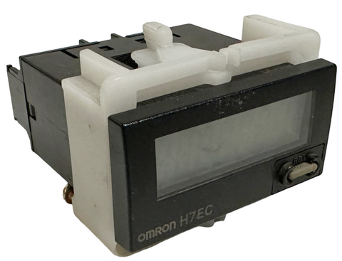 Omron H7EC Self-Powered LCD Totalizer Counter 8-Digit Panel Mount
