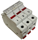 Lot of (3) Bussmann CHCC1DI Modular Fuse Holder Class CC 30 A 600 V 1-Pole