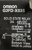 Omron G3FD-X03S Solid State Relay 3A 3-28VDC w/ HC2-SFD-K Relay Socket