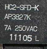 Omron G3FD-X03S Solid State Relay 3A 3-28VDC w/ HC2-SFD-K Relay Socket