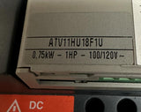 Telemecanique ATV11HU18F1U Altivar 11 Variable Speed Drive 0.75 kW 1HP 100-120V