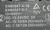 KEDU HY57B Emergency Stop Push Button Switch 125/250 VAC 18/12 A