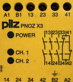Pilz PNOZ X3 Safety Relay 24 V AC/DC 3 N/O + 1 N/C 774310