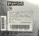 Phoenix Contact QUINT-PS-100-240AC/24DC/5 Power Supply 24VDC 5A 120W 2938581