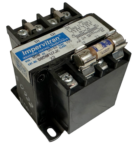 Impervitran B050PU7JK Industrial Control Transformer 50VA 240/480V to 24V