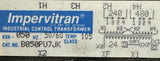 Impervitran B050PU7JK Industrial Control Transformer 50VA 240/480V to 24V