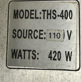 TEW THS-400 Direct Heat Sealer Control Panel 110V 420W 0-400°C