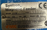 FMC Syntron F-TOC Magnetic Feeder 115V 60Hz 0.35A