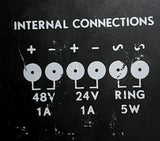 Isoetec 550005 Telephone Power Supply Tri-Output 120 VAC 60HZ 1 A