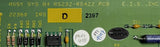 E.I.S. 22360 84 RS232-RS422 PCB Card