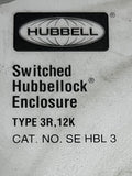 Hubbell SE HBL 3 Switched Hubbellock Enclosure 30A 600VAC 3P