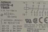 Omron H3YN-4 Solid State Timer Relay 24V 4PDT 0.1s-10min w/ Socket