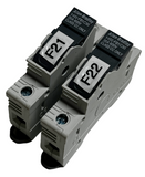 Lot of (2) Allen-Bradley 1492-FB1C30 Fuse Holder 30A 600V 1-Pole Class CC