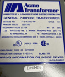 Acme T-1-81051-HP General Purpose Transformer 0.5kVA 120/240V to 12/24V 1-Phase