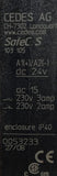 Cedes AG SafeC S 103 105 Safety Relay 24VDC 230V AC IP40 0053233