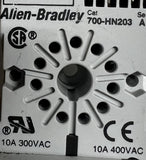 Allen-Bradley 700-HA33Z24-4 Relay w/ 700-HSMD Suppressor & 700-HN203 Socket