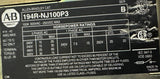 Allen-Bradley 194R-NJ100P3 Fused Disconnect Switch Series B 3-Pole 100A 600VAC