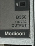 AEG Modicon AS-B350-001 Output Module 115 VAC 50/60 HZ