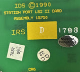 EIS Executone 15750 IDS Station Port LSI II Card IRS D
