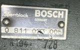 Bosch 0 811 023 005 Sperrblock Block