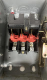 Square D HU361 Heavy Duty Non-Fusible Safety Switch Series E1 30 A 600 V 3‑Pole