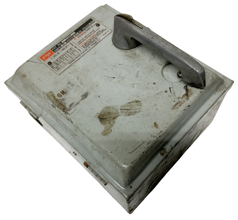 FPE 1332R Heavy Duty Fusible Safety Switch 30 A 240 V NEMA 1