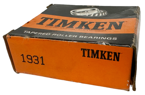Timken 1931 Tapered Roller Bearing Cup 2.375″ OD 0.625″ Width