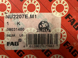 FAG NU2207E.M1 Cylindrical Roller Bearing 35 mm x 72 mm x 23 mm