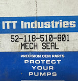 ITT Industries 52-118-510-801 Mechanical Seal For A-C Pump Shaft 1.25"