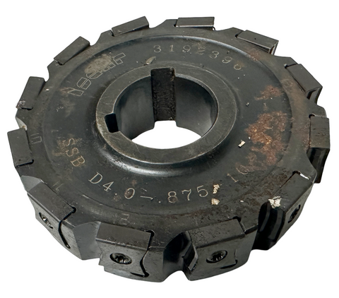 Iscar SSB D4.0-.875-10-LN15-L Indexable Slotting Cutter 4" Diameter 3192396