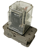 Potter & Brumfield KRPA11AY Relay 24V 50/60Hz w/ Allen-Bradley 700-HN100 Socket