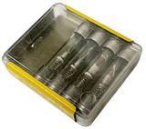 Pack of (4) Bussmann MDQ-1/2 Dual‑Element Time‑Delay Fuse 250V 0.5 A