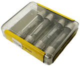 Pack of (4) Bussmann MDQ-2-1/2 Dual‑Element Time‑Delay Fuse 250V 2.5A