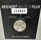 Reichert 10480 Mark II Plus Abbe Digital Refractometer 120V 50/60Hz 25W