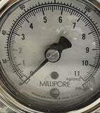 Millipore XX6700P01 Dispensing Pressure Vessel 1 Gal w/ Gauge & Dispenser Gun