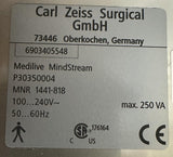Carl Zeiss Medilive Mindstream Camera Control Unit 100-240V 50/60Hz P30350004