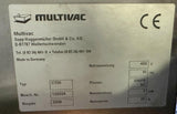 Multivac C700 Commercial Chamber Vacuum Sealing Machine 7kW 400V 3 Phase 2008