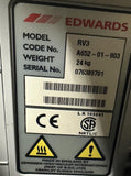 Edwards RV3 Rotary Vane Vacuum Pump 1-Phase 110/240V 50/60Hz A652-01-903