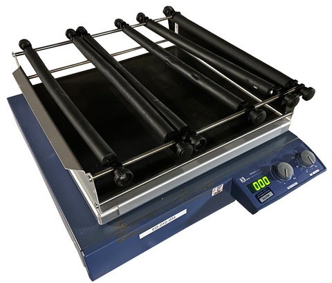 IKA HS 501 Digital Low Profile Laboratory Shaker 0-300 RPM 30 mm w/ Attachment