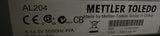 Mettler Toledo AL204 Analytical Balance 210 g LCD Display 6-14.5 V 50/60 Hz