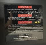 Olympus U-ULS100HG Microscope Lamp House U-ULH w/BH2-RFL-T3 Power Supply