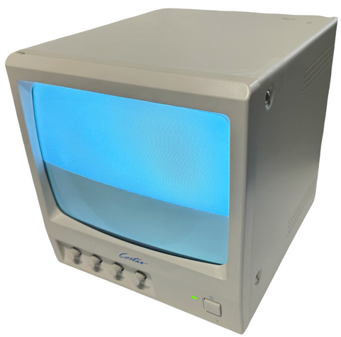 Costar CMM0900N Video Monitor 9" Black & White Rack Mount 120V 60Hz 18W