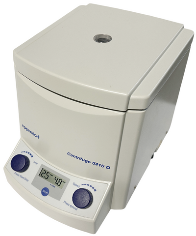 Eppendorf 5415 D Digital Centrifuge 120 V 1.6 A 180 W w/ F-45-24-11 Rotor & Lid