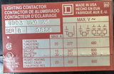 Square D 8903LXO30 Lighting Contactor Series B 600V Max